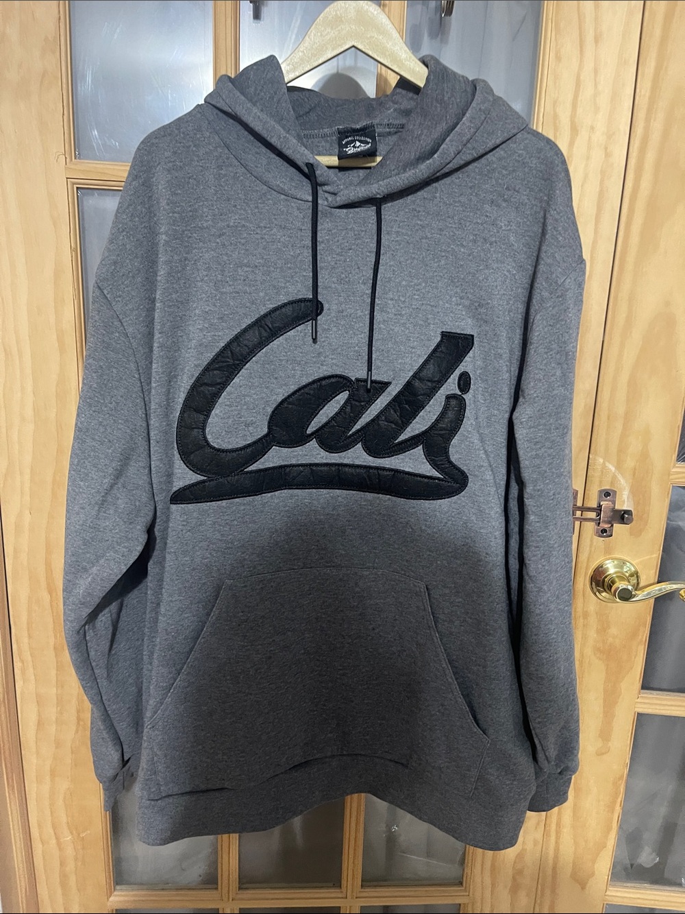 146. Original Deluxe Gray Pullover Hoodie with Tag